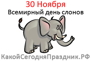 Всемирный день слонов - Слоноуин